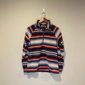 Eddie Bauer Multicolor Fleece Pullover